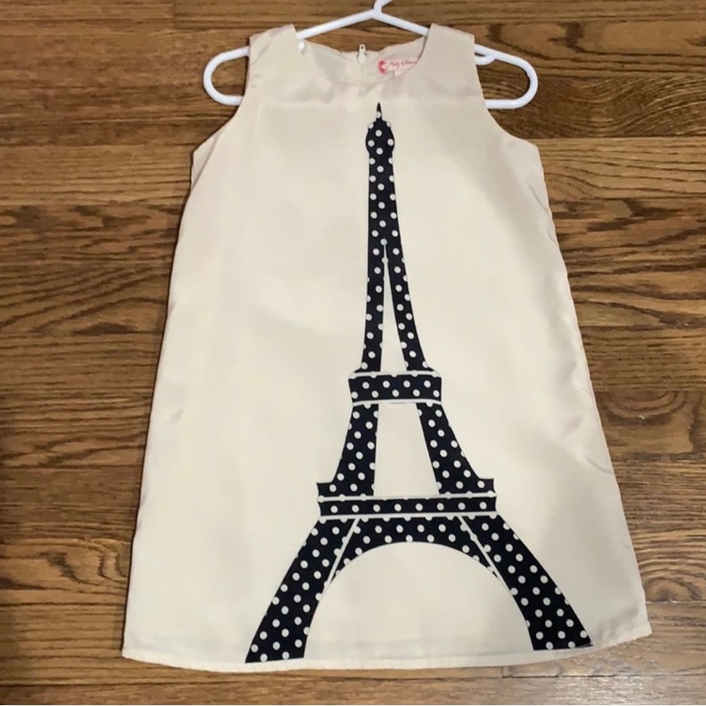 RUBY & BLOOM | Eiffel Tower sleeveless A-line dress